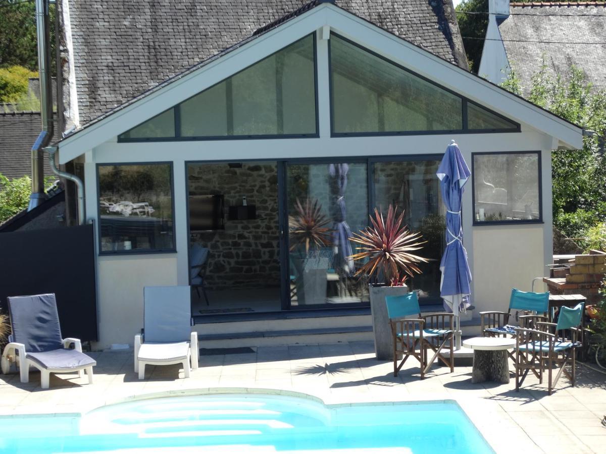 Maison Piscine Classee 4 Etoiles Guidel Exterior foto